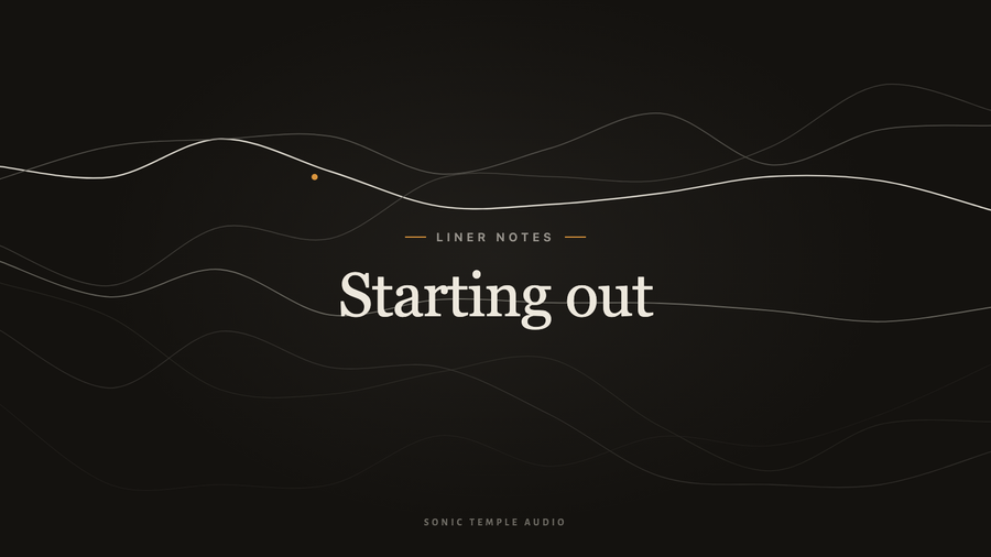 On Starting With the Right Turntable
