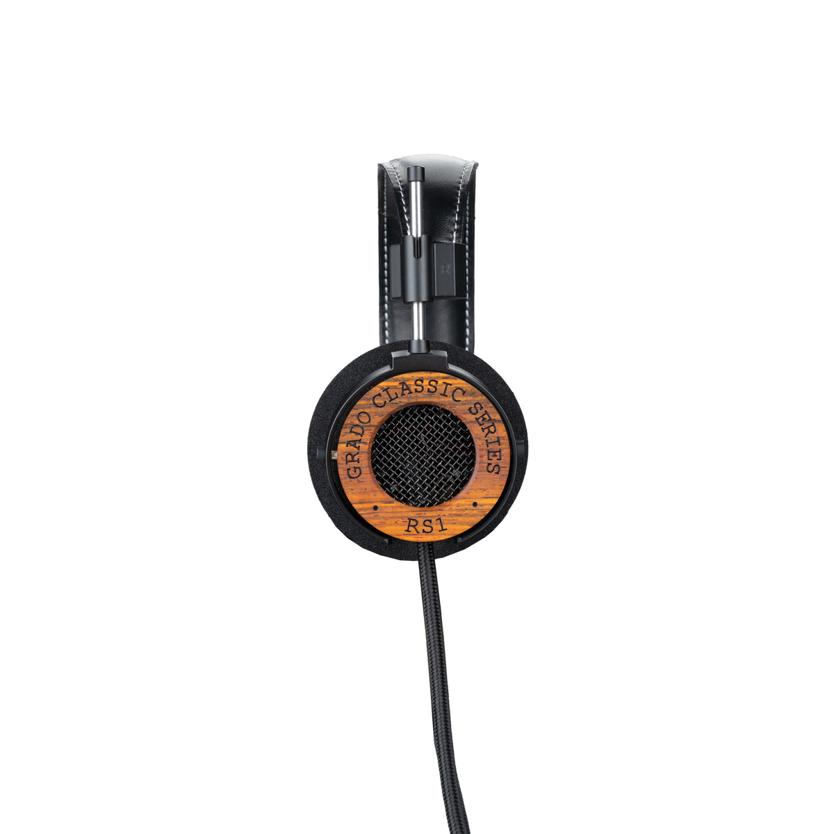 Grado RS1, side view of the wood earcup