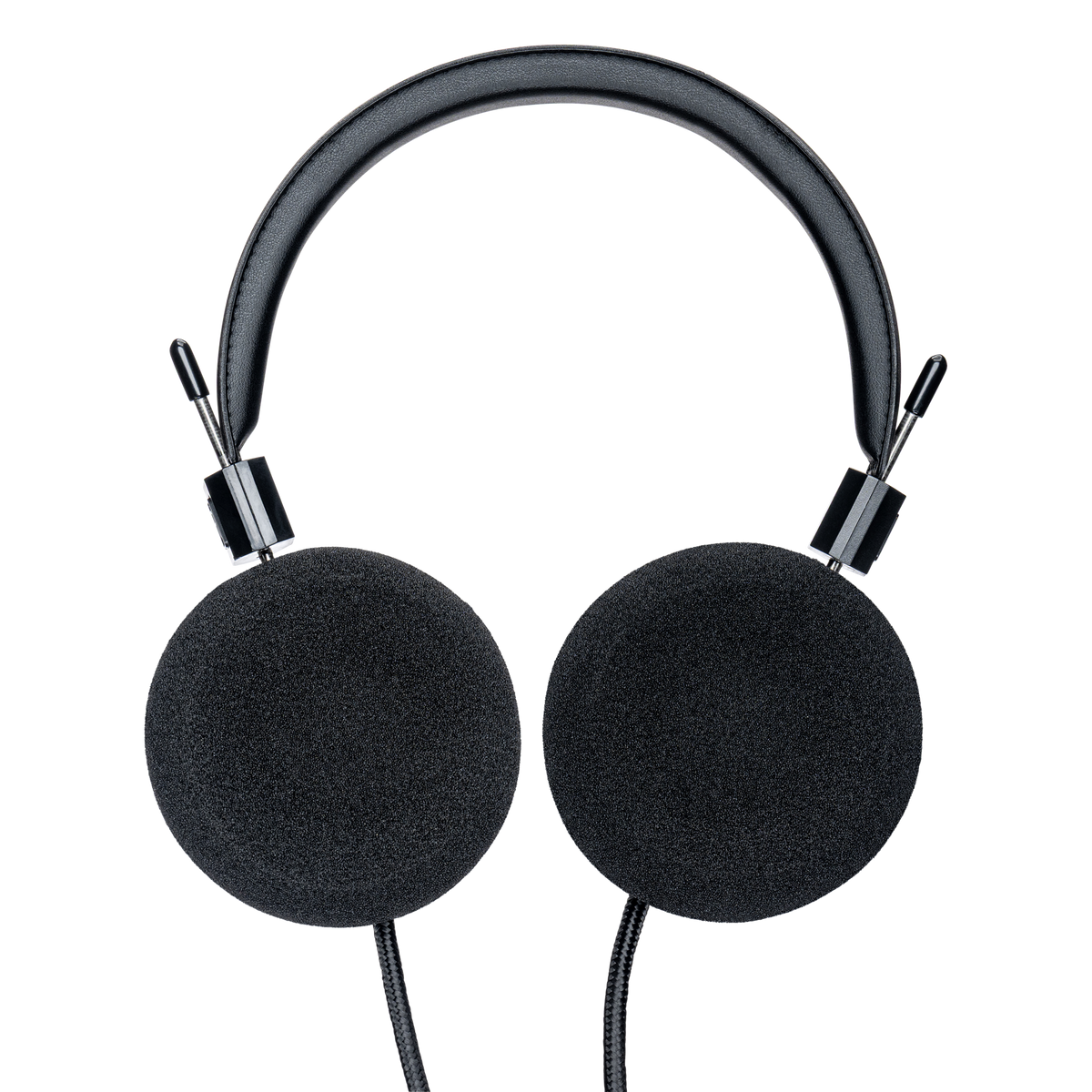 Grado SR60, view from behind, showing the foam cushions