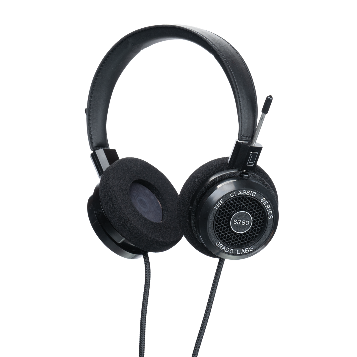 Grado SR80, angled side view