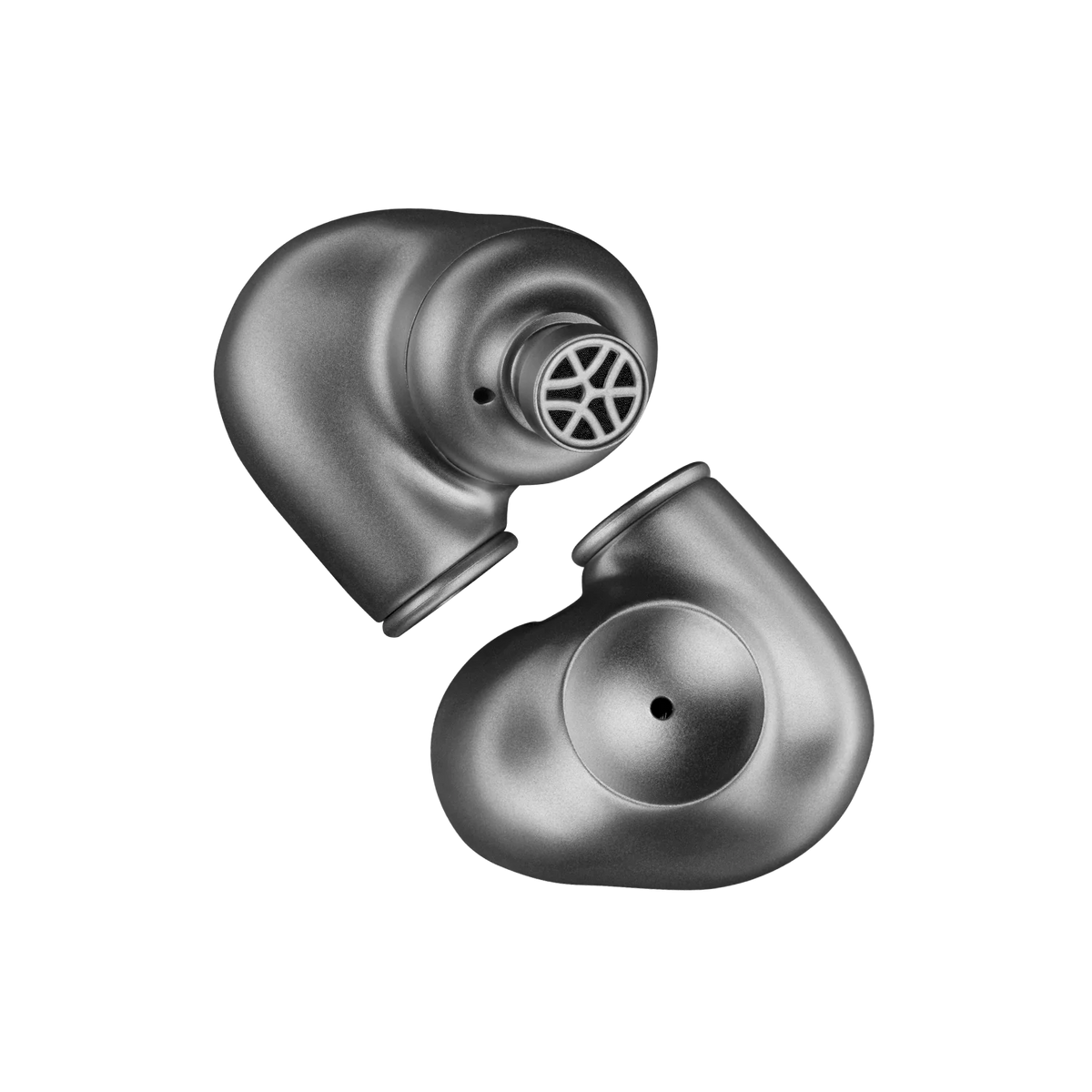 Meze Audio ASTRU, the pair of earpieces, front and back