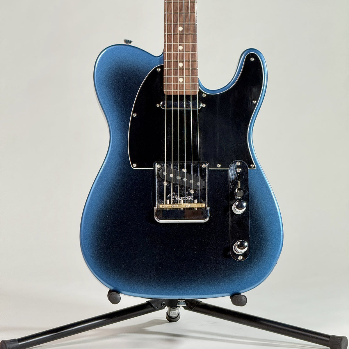 Used 2021 Fender American Professional II Telecaster in Dark Night, front of the body
