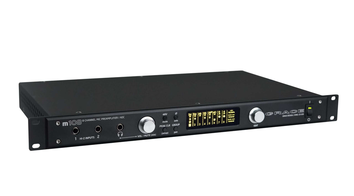 Grace Design m108 front panel