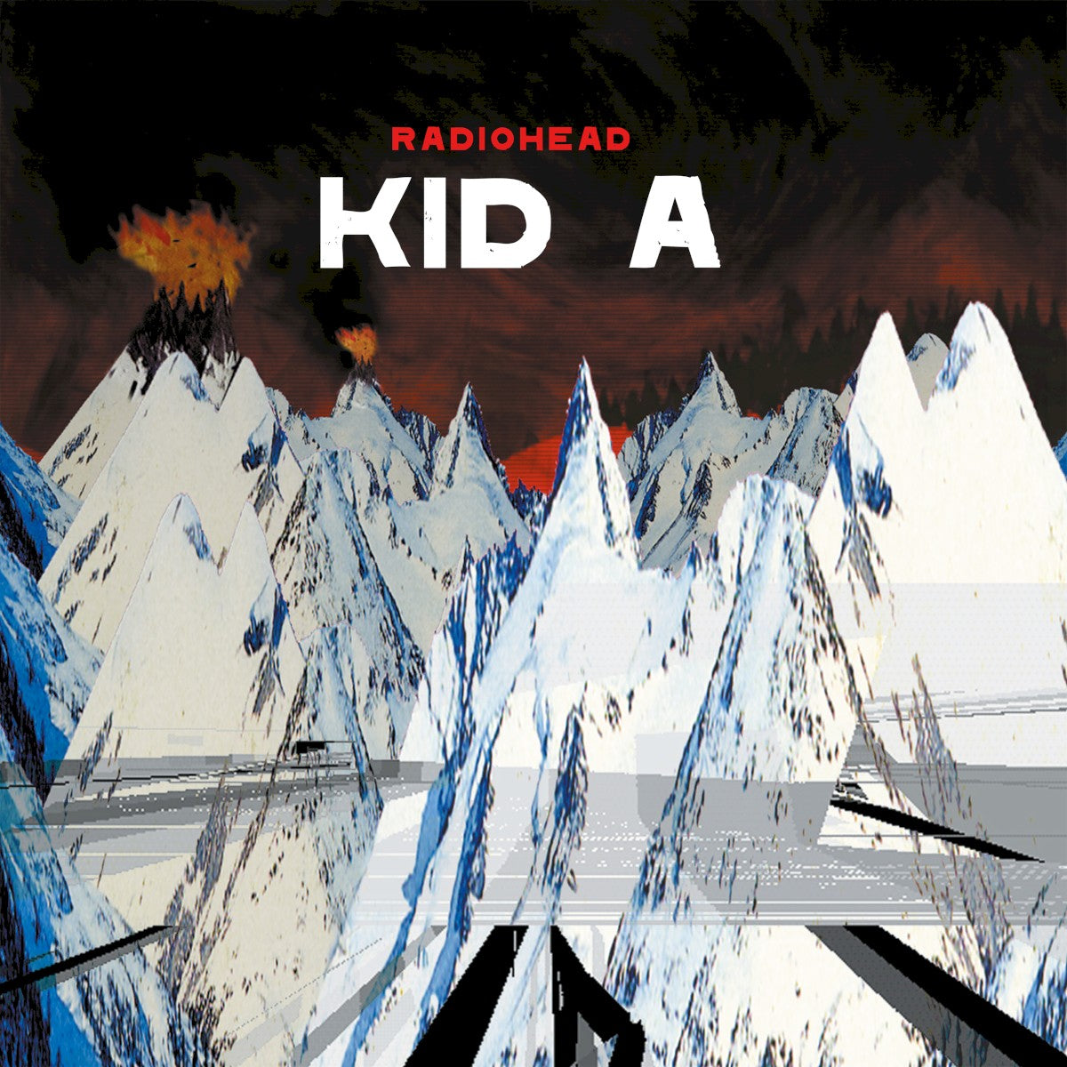 Radiohead: Kid A, front cover
