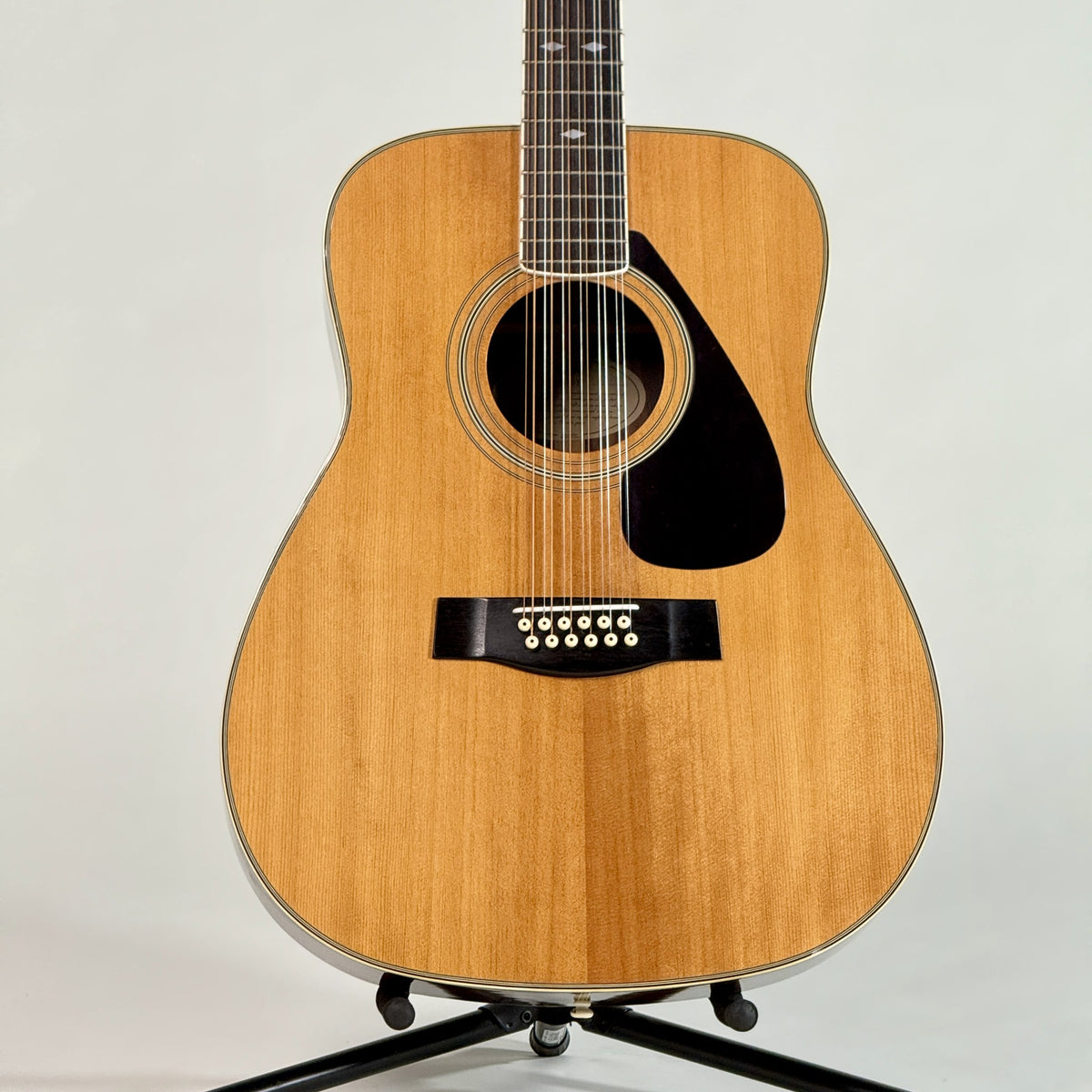 Used Yamaha FG-512 12-string dreadnought, front of the body