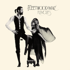 Rumours by Fleetwood Mac, vinyl LP cover