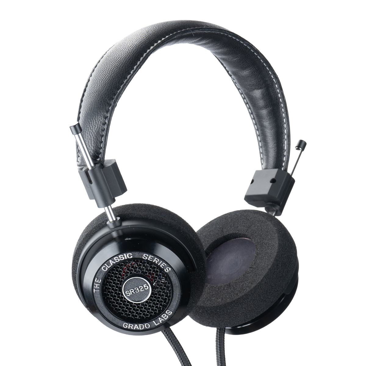 Grado SR325, angled view with the padded headband