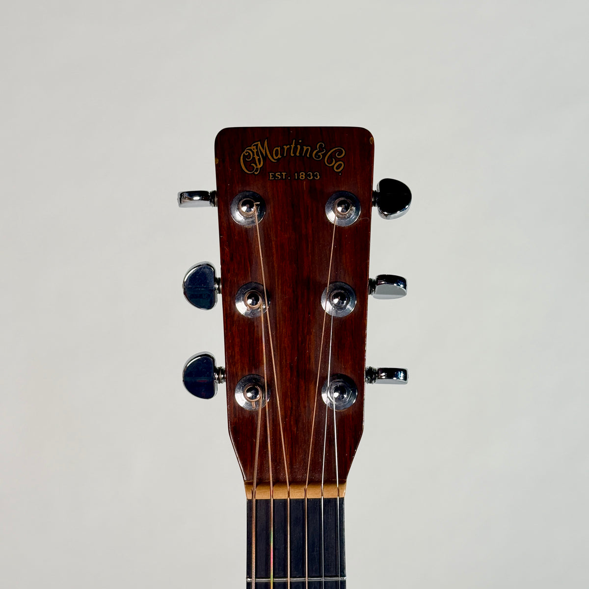 Used 1976 Martin D-28, front of the headstock