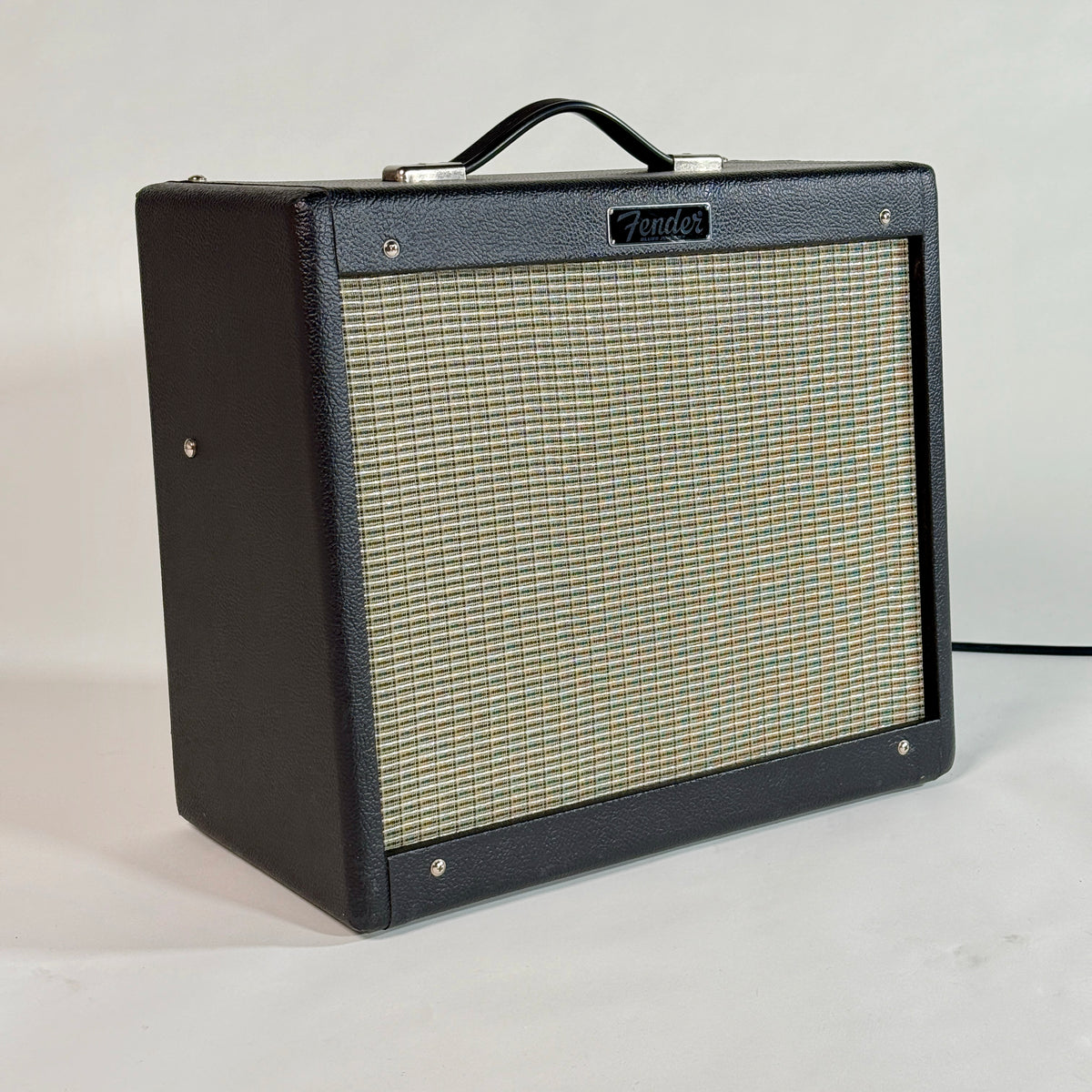 Used Fender Blues Junior IV, angled view from the right