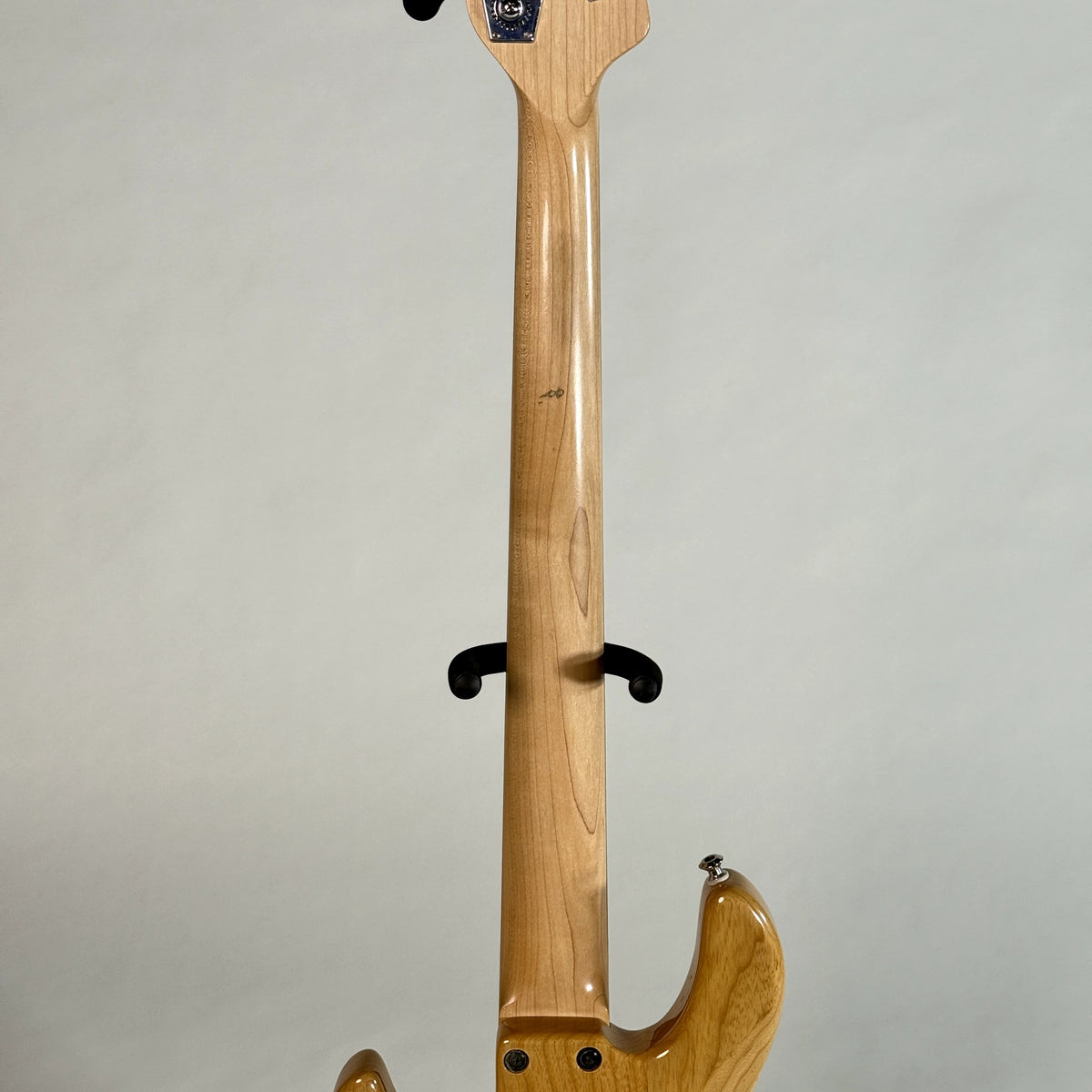 Used G&L Tribute L-2500 five-string bass, natural, back of the neck