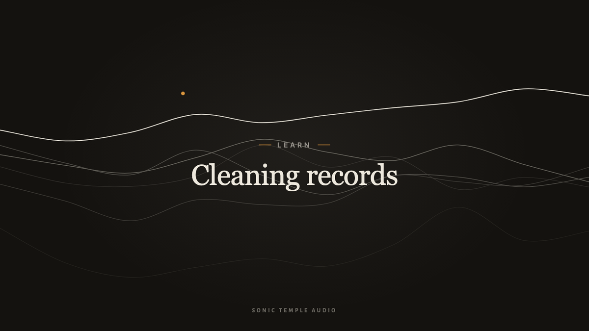 How to Clean Records (Without the Ritual)