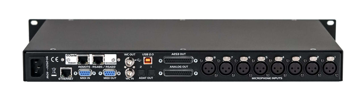Grace Design m108 rear panel