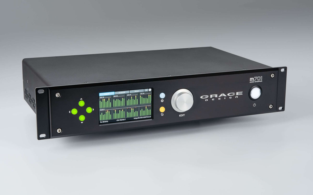 Grace Design m701 audio interface, front