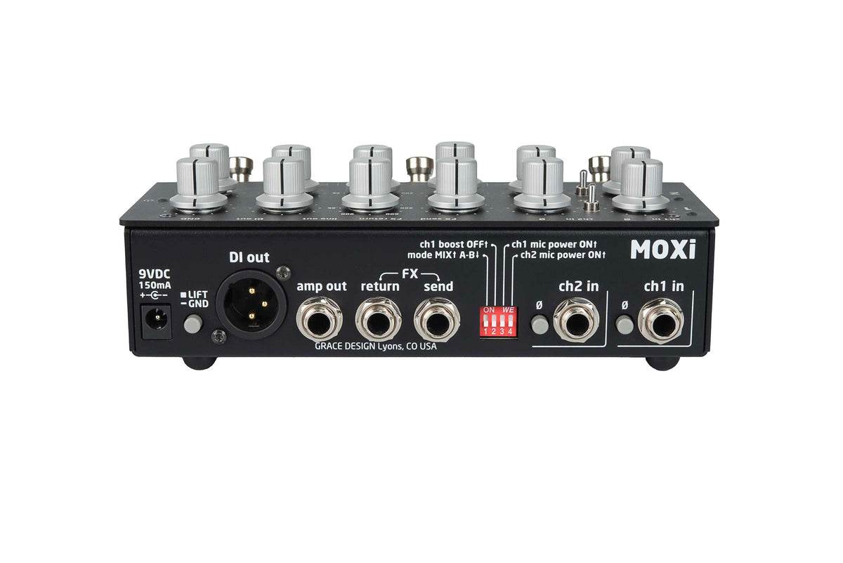 Grace Design MOXi rear panel