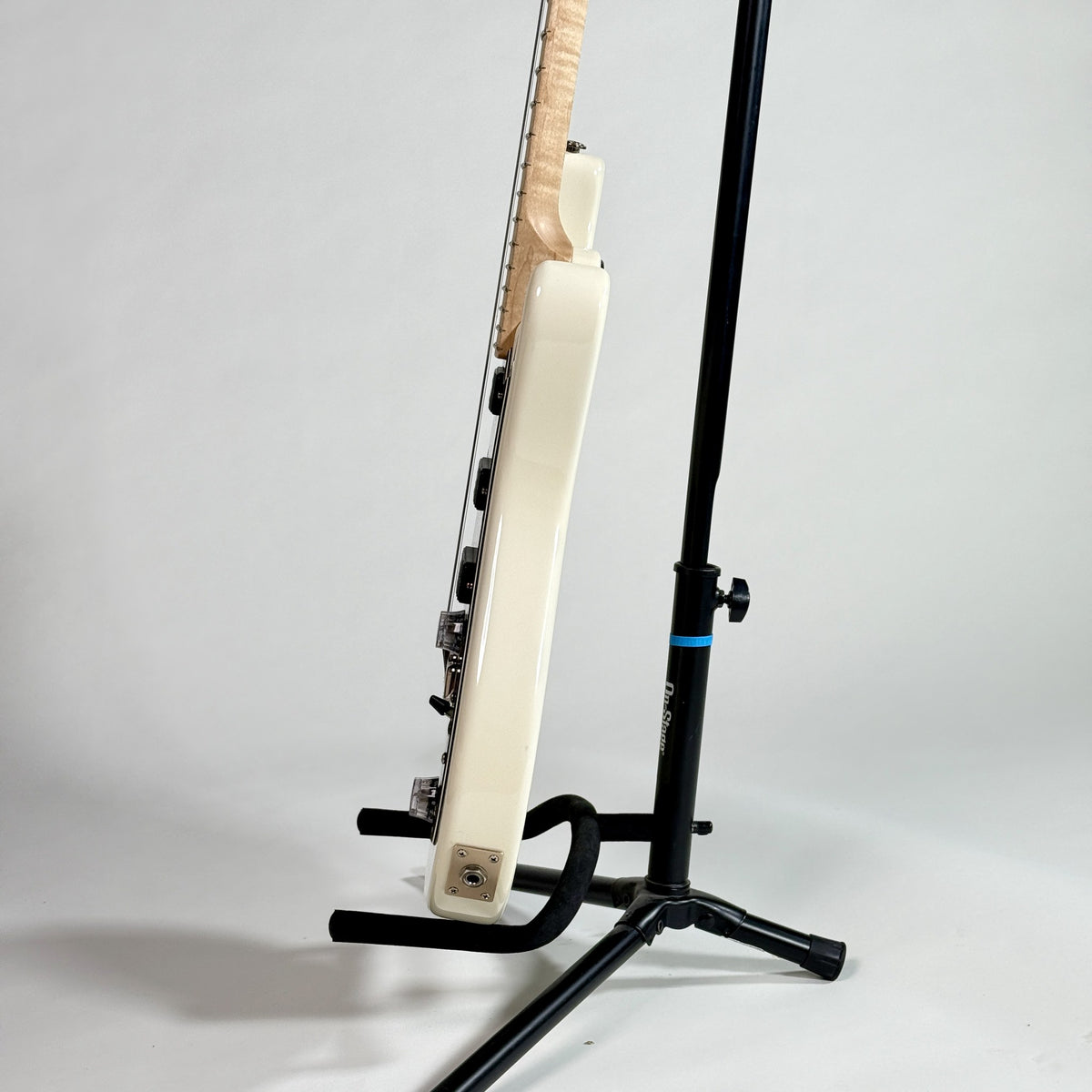 Used 2012 PRS NF3 in Antique White, edge of the body from one side