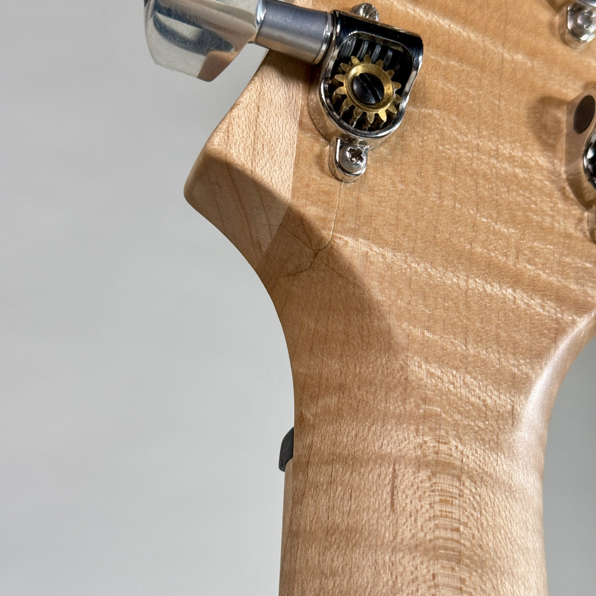 Used 2012 PRS NF3 in Antique White, second close up of the back of the headstock