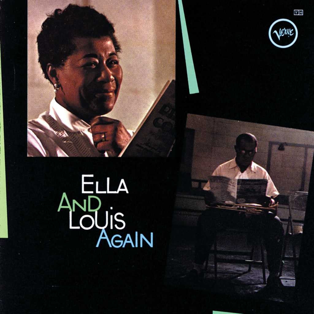 Ella Fitzgerald and Louis Armstrong: Ella and Louis Again, front cover