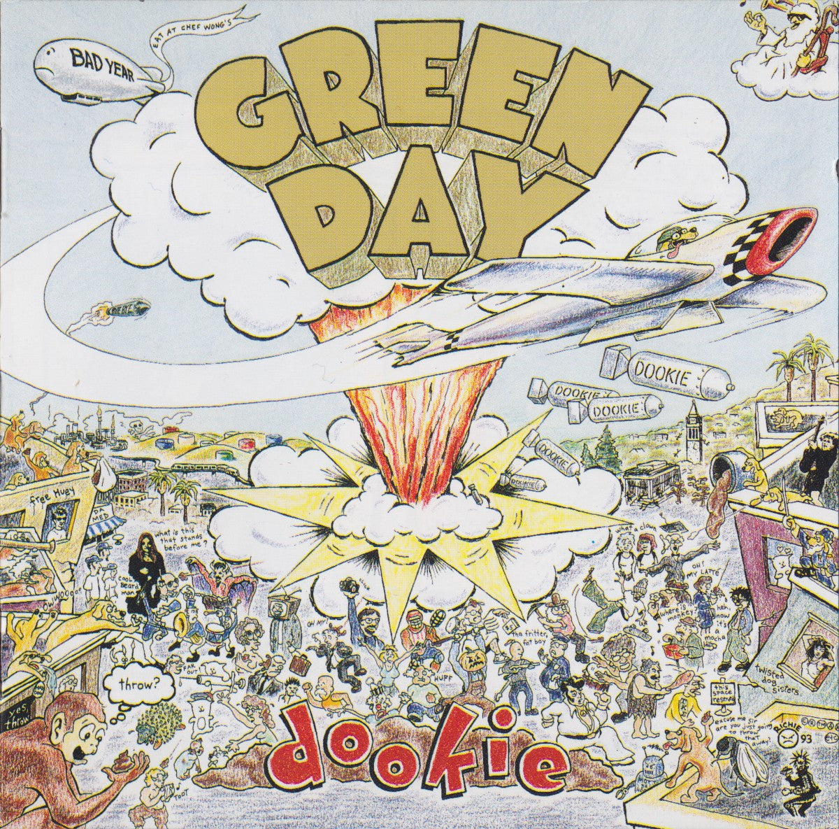 Green Day: Dookie, front cover