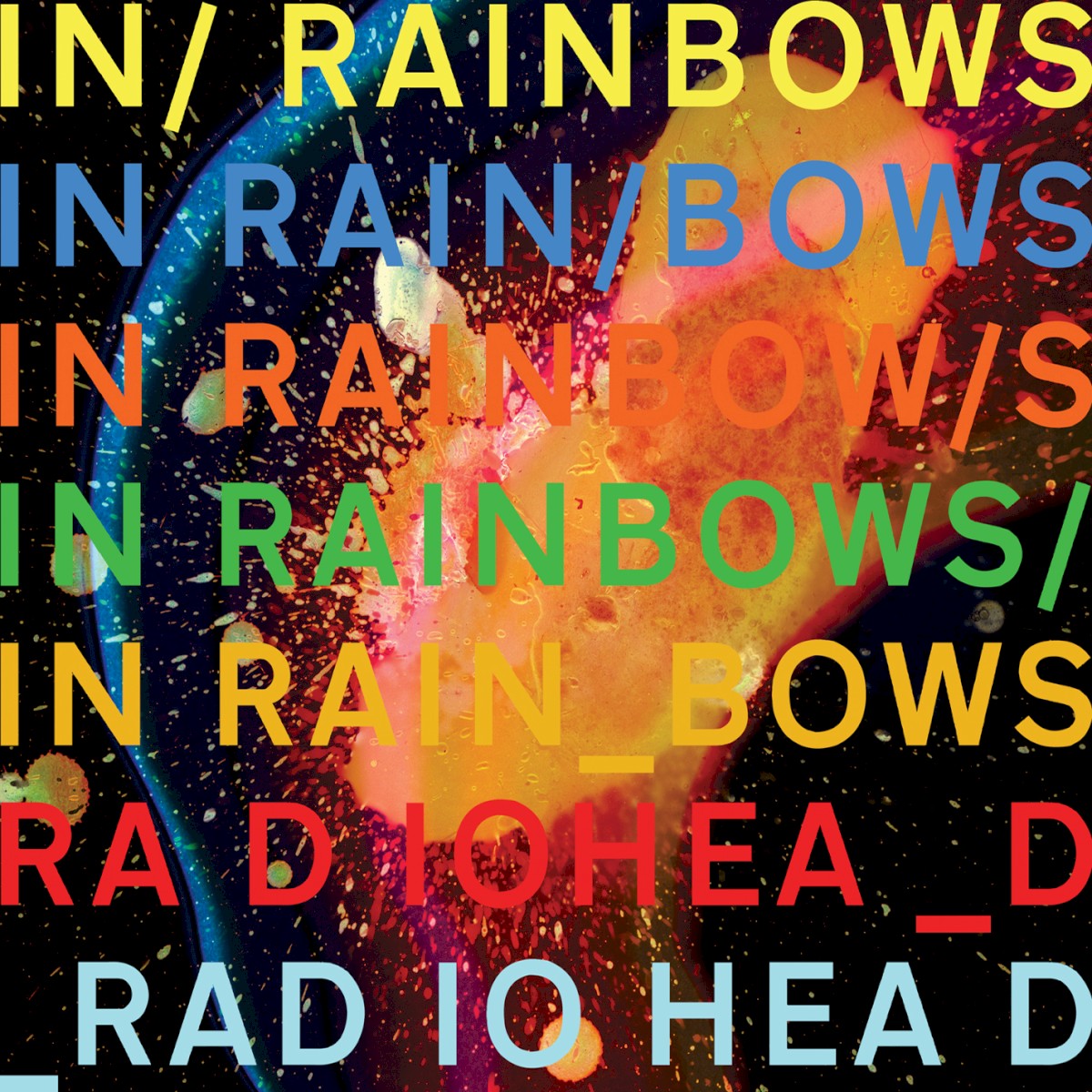 Radiohead: In Rainbows, front cover