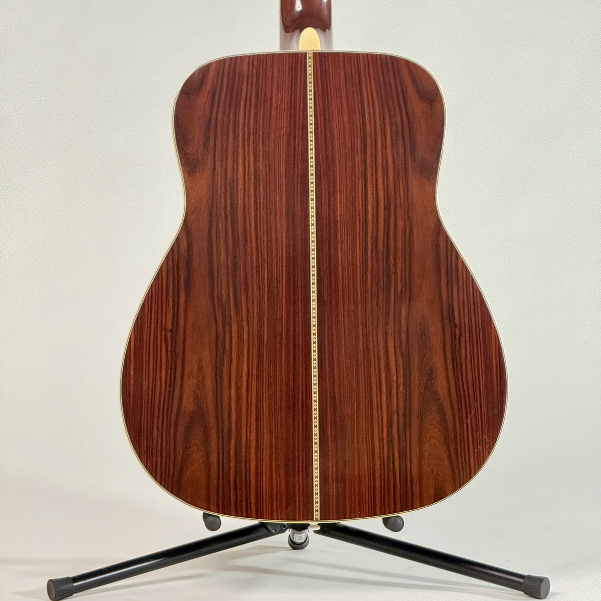 Used Yamaha FG-512 12-string dreadnought, back of the body